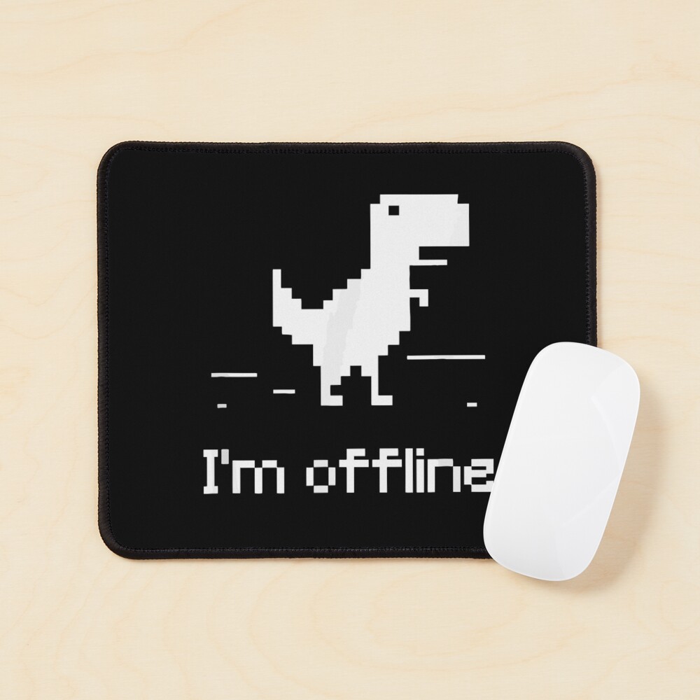 I'm Offline Dinosaur Game Poster for Sale by TCDream