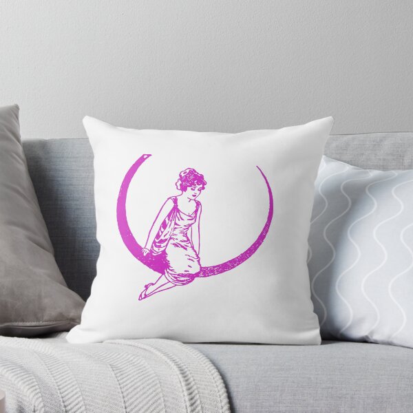 Item preview, Pink moon lady designed and sold by pinkyfish1010.