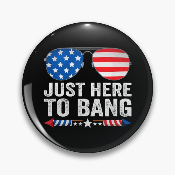 Item preview, Just Here To Bang designed and sold by Froyd Wess.