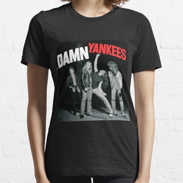 Original 1990 Damn Yankees Yank This Rock Band T-shirt Rare 