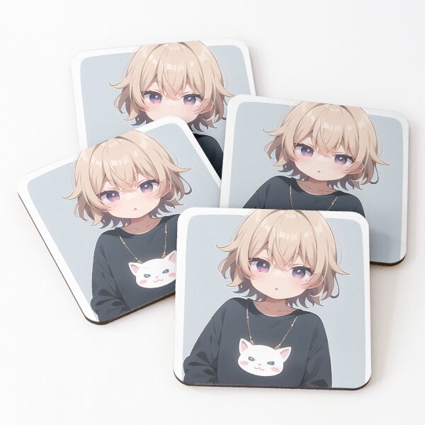 Item preview, A Cute Boy Sticker Very Kawaii Beautiful designed and sold by HikariAtelier.