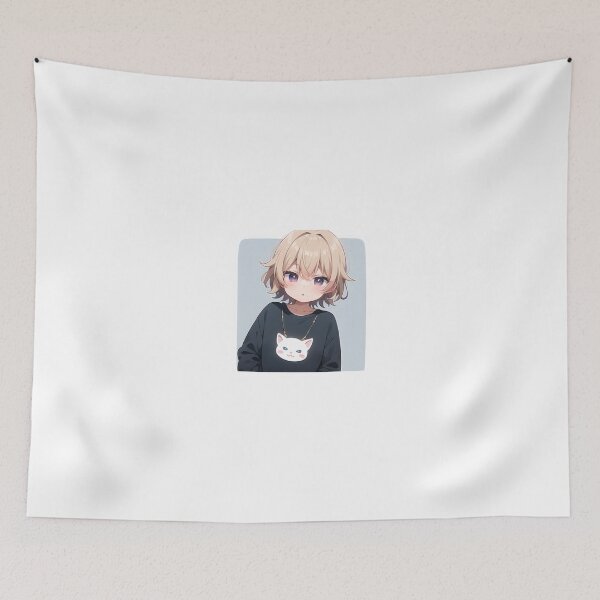 Item preview, A Cute Boy Sticker Very Kawaii Beautiful designed and sold by HikariAtelier.