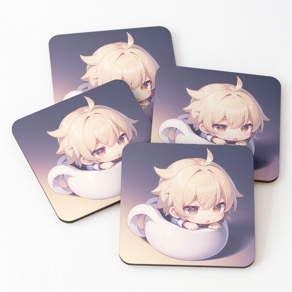 Item preview, A Cute Boy Sticker Very Kawaii Beautiful designed and sold by HikariAtelier.