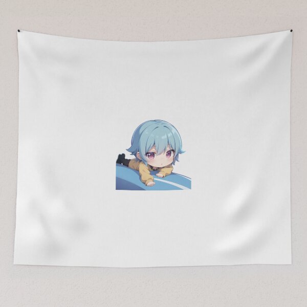 Item preview, A Cute Boy Sticker Very Kawaii Beautiful designed and sold by HikariAtelier.
