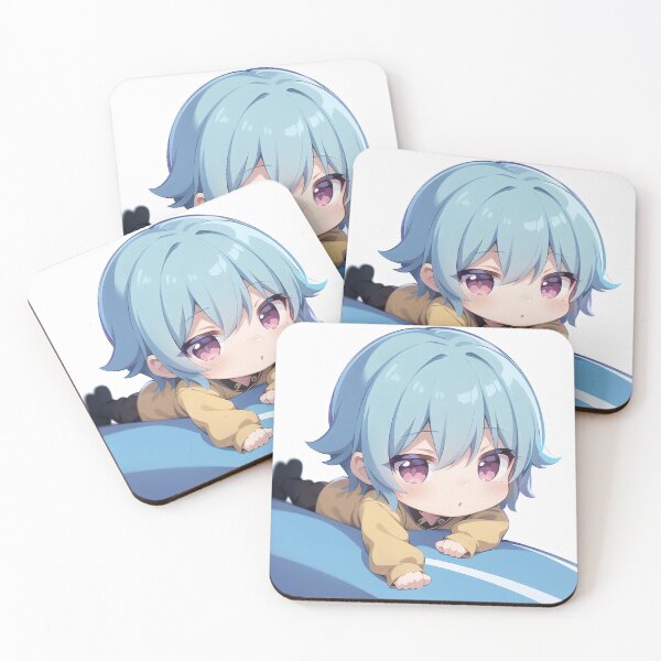 Item preview, A Cute Boy Sticker Very Kawaii Beautiful designed and sold by HikariAtelier.