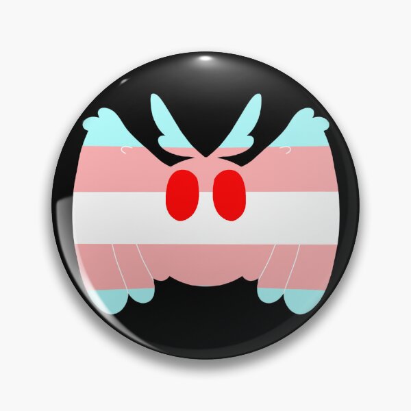 Item preview, trans pride moth! designed and sold by LoonNewton.