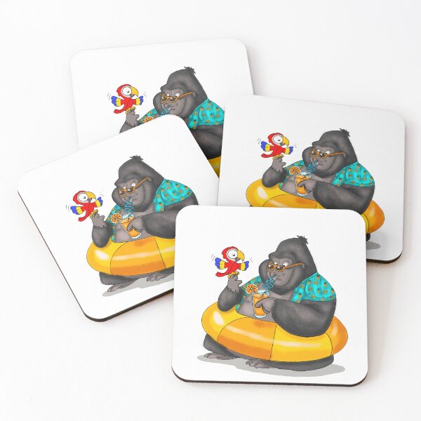 Item preview, “Fat Head” the Gorilla designed and sold by DanaRenae.