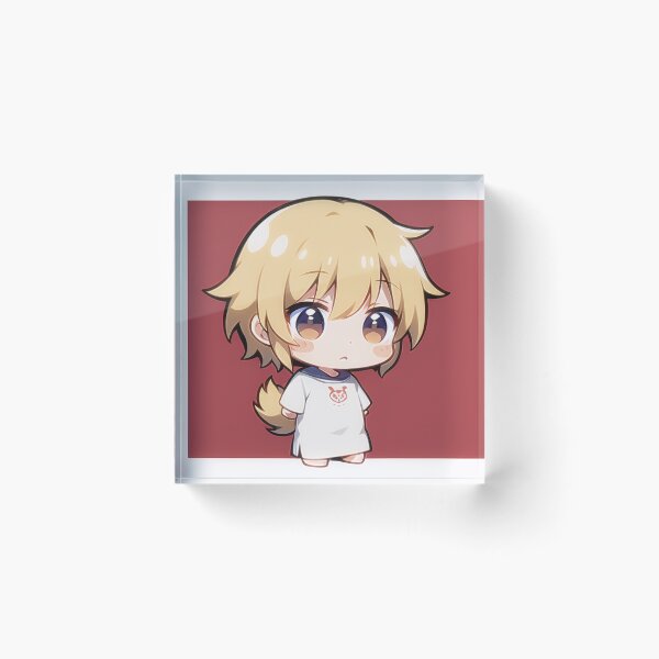 Item preview, A Cute Boy Sticker Very Kawaii Beautiful designed and sold by HikariAtelier.