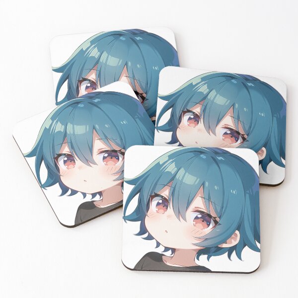 Item preview, A Cute Boy Sticker Very Kawaii Beautiful designed and sold by HikariAtelier.