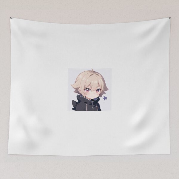 Item preview, A Cute Boy Sticker Very Kawaii Beautiful designed and sold by HikariAtelier.
