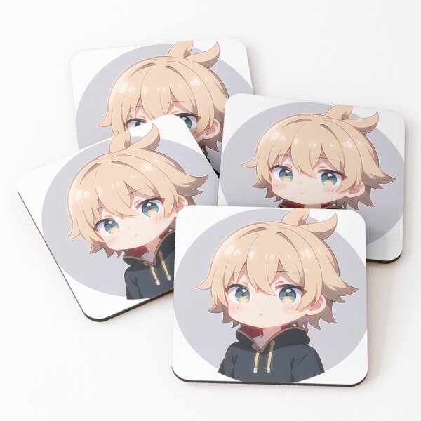 Item preview, A Cute Boy Sticker Very Kawaii Beautiful designed and sold by HikariAtelier.