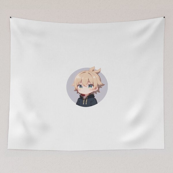 Item preview, A Cute Boy Sticker Very Kawaii Beautiful designed and sold by HikariAtelier.