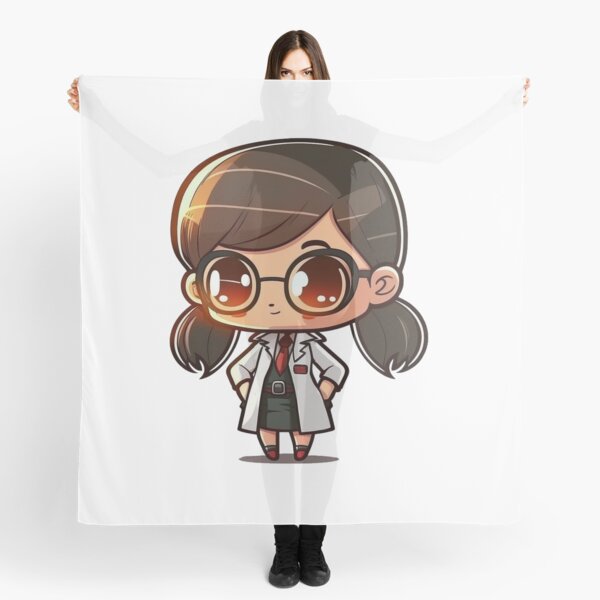 Item preview, Young Optimistic Female Lab Scientist  designed and sold by yodaddydesigns.