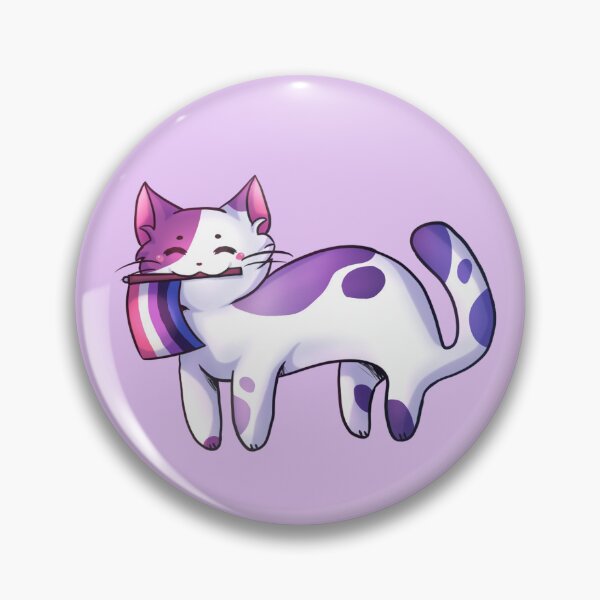 Item preview, Genderfluid Pride Cat 2022 designed and sold by strwbrykitty.