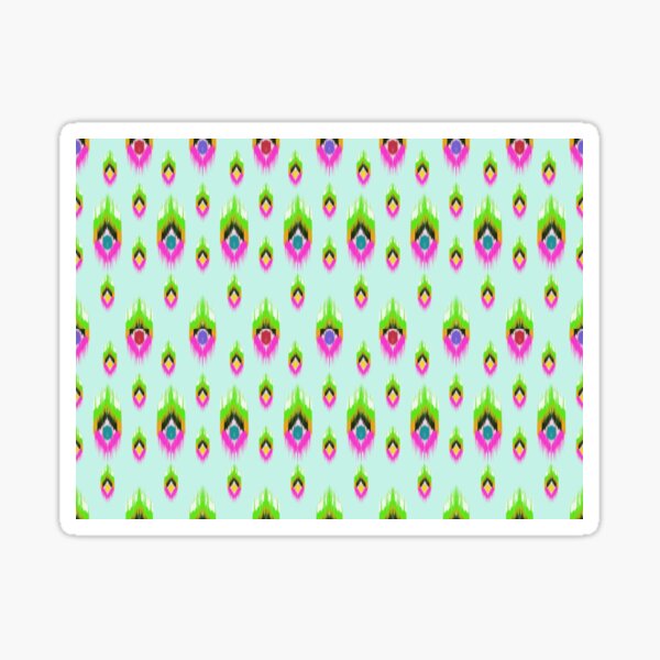 Item preview, Strawberry ikat style designed and sold by Muemai88.
