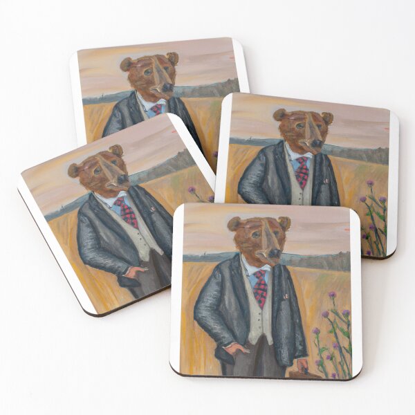Item preview, Business Bear Painting designed and sold by Sarah Rosie Studios.