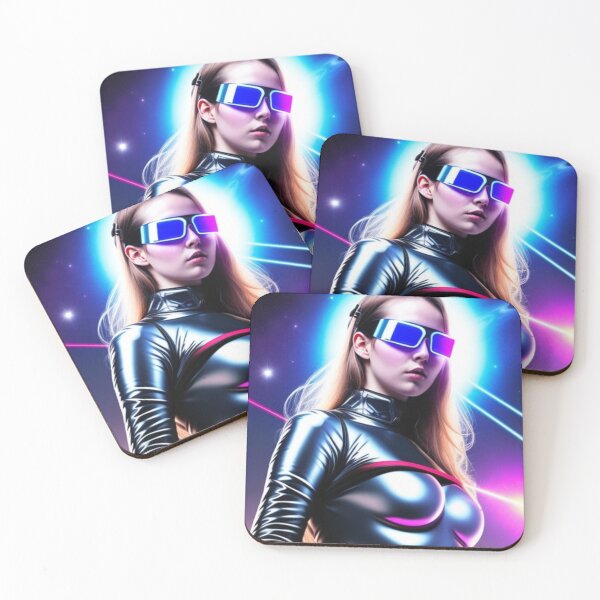 Item preview, Futuristic Sci-Fi Beauty Model Space Fashion designed and sold by Michael Voyler.