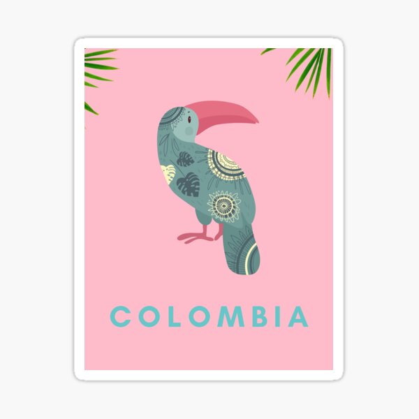 Item preview, Toucan in Colombia Tropical Vibes designed and sold by Umbridges.