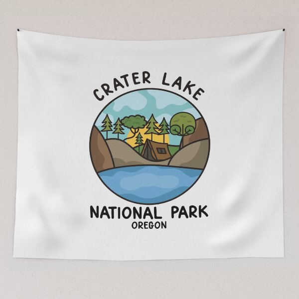 Item preview, Crater Lake National Park designed and sold by Weaveyell.