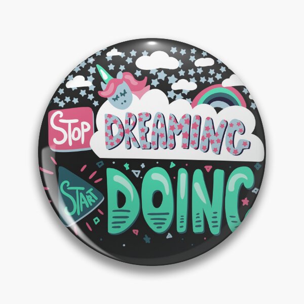 Item preview, Stop Dreaming Start Doing Inspirational Quote designed and sold by Best-Designers.