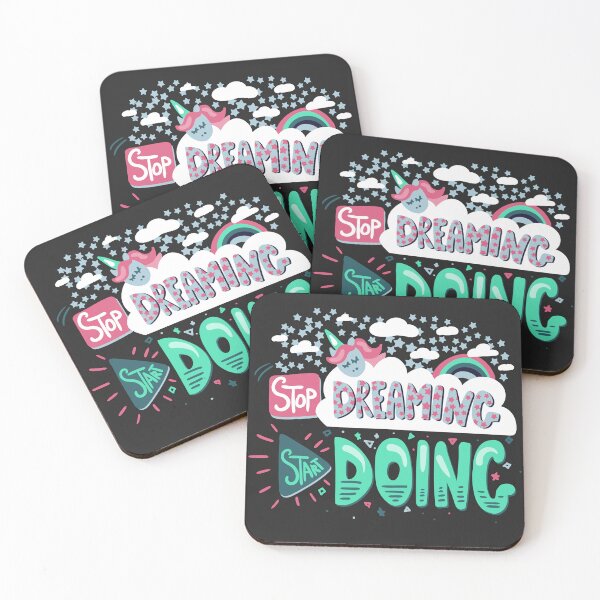 Item preview, Stop Dreaming Start Doing Inspirational Quote designed and sold by Best-Designers.
