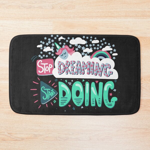 Item preview, Stop Dreaming Start Doing Inspirational Quote designed and sold by Best-Designers.