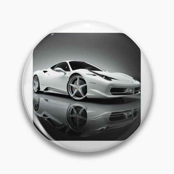 Item preview, white Ferrari designed and sold by pokedez.