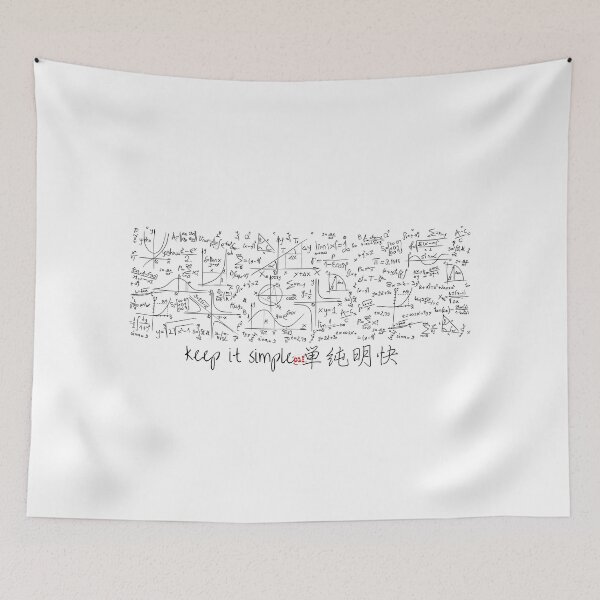Item preview, Keep it Simple, Tanjun meikai in Japanese (lit. clear and simple) designed and sold by royumi.
