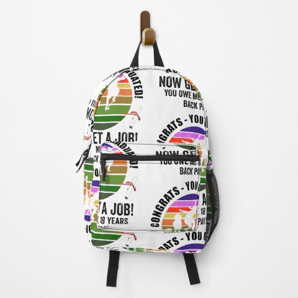 Item preview, Congrats. You graduated! Now get a job! Funny words of wisdom. designed and sold by TJHstudio.
