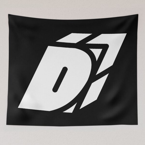 Item preview, Abstract D letter designed and sold by Yusuf-Design.
