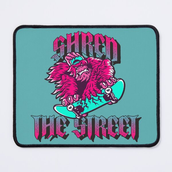 Item preview, Shred the Street Skateboarding Ape designed and sold by SplendidThings.