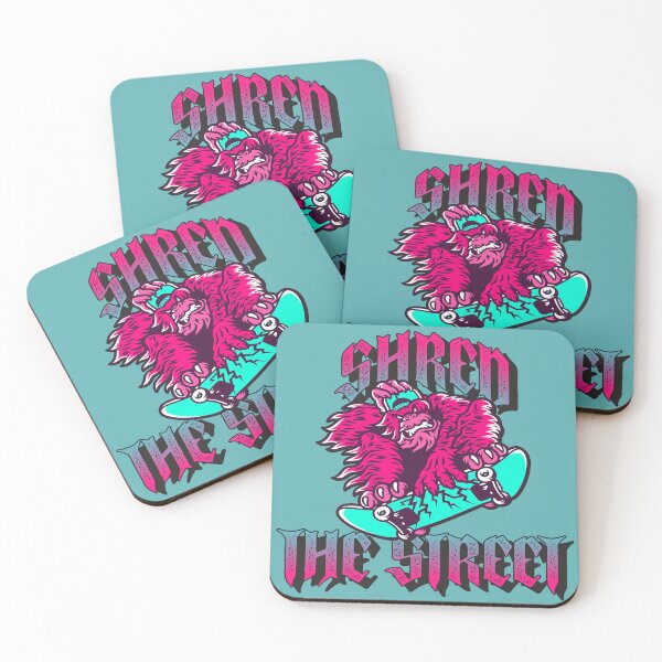 Item preview, Shred the Street Skateboarding Ape designed and sold by SplendidThings.