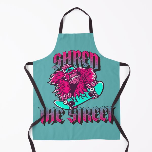 Item preview, Shred the Street Skateboarding Ape designed and sold by SplendidThings.