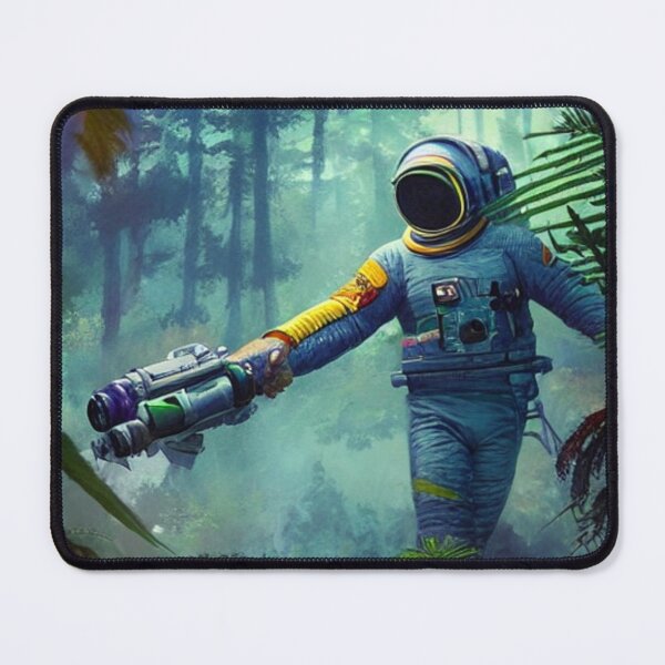 Item preview, Astronaut Armed and Exploring The Forest designed and sold by Space-Wear.