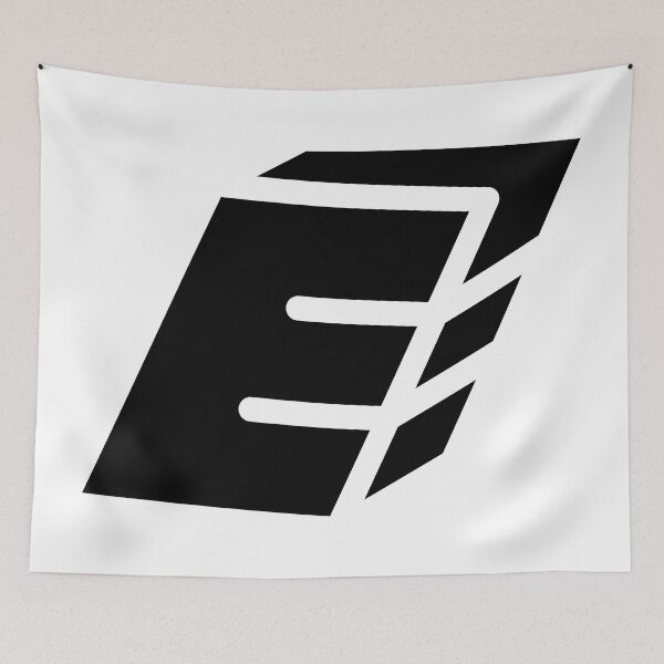 Item preview, Abstract E letter designed and sold by Yusuf-Design.