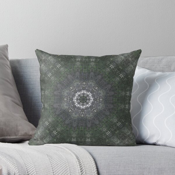 Item preview, Mossy Aged Wood Texture Kaleidoscope Pattern 5 designed and sold by Swabcraft.