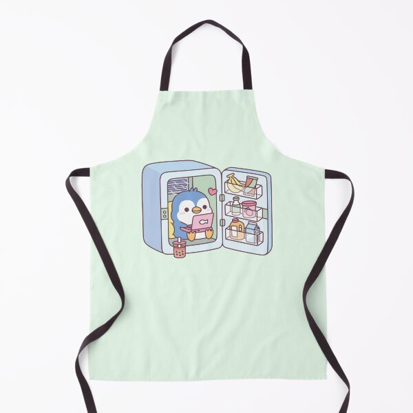 Item preview, Cute Penguin Chilling In Fridge designed and sold by rustydoodle.