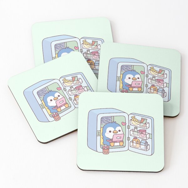 Item preview, Cute Penguin Chilling In Fridge designed and sold by rustydoodle.