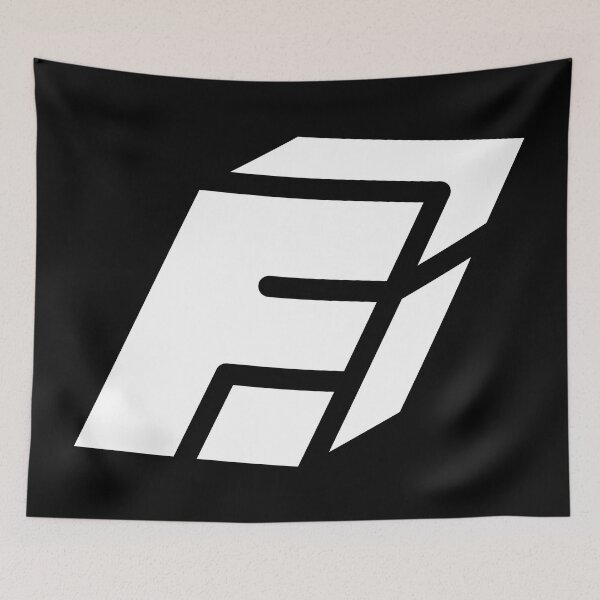 Item preview, Abstract F letter designed and sold by Yusuf-Design.