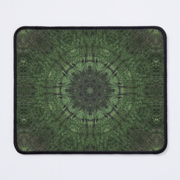 Item preview, Mossy Aged Wood Texture Kaleidoscope Pattern 6 designed and sold by Swabcraft.
