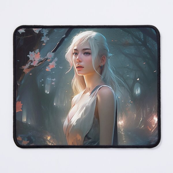 Item preview, Elegant girl from the fantasy forest designed and sold by AestheticsArt81.
