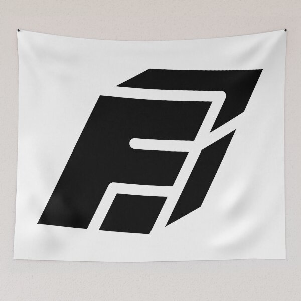 Item preview, Abstract F letter designed and sold by Yusuf-Design.