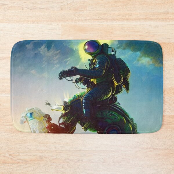 Item preview, Astronaut Riding a Robotic Dog designed and sold by Space-Wear.