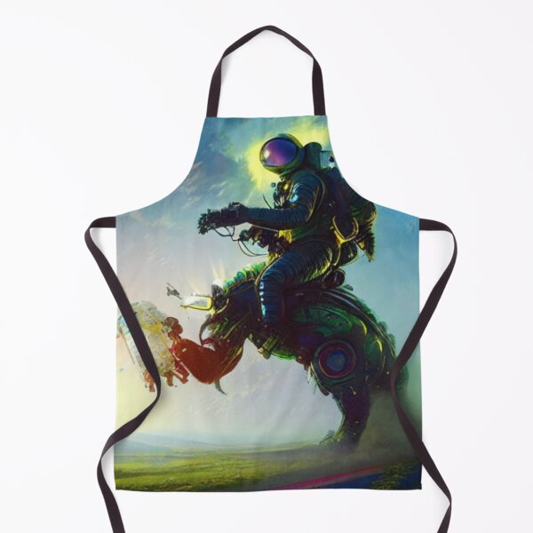 Item preview, Astronaut Riding a Robotic Dog designed and sold by Space-Wear.
