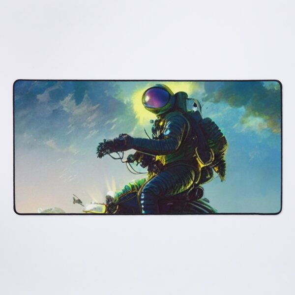 Item preview, Astronaut Riding a Robotic Dog designed and sold by Space-Wear.