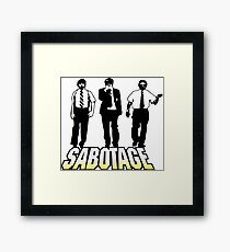 Sabotage! Framed Print