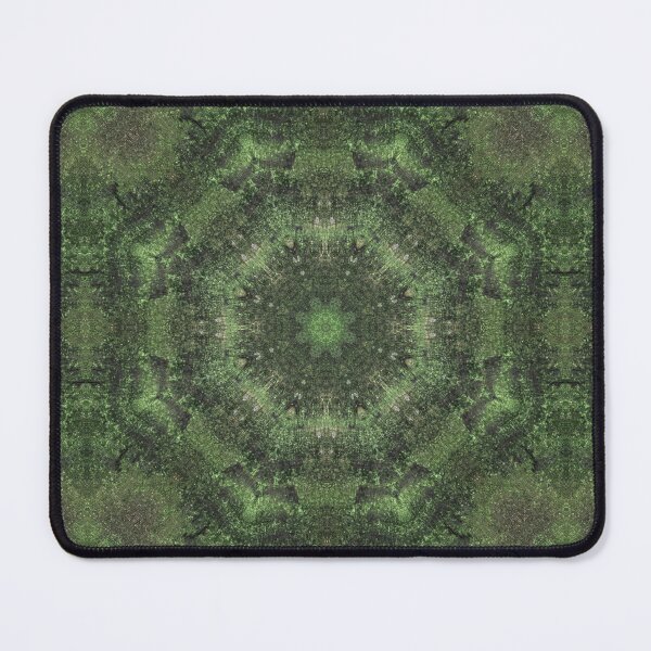 Item preview, Mossy Aged Wood Texture Kaleidoscope Pattern 8 designed and sold by Swabcraft.