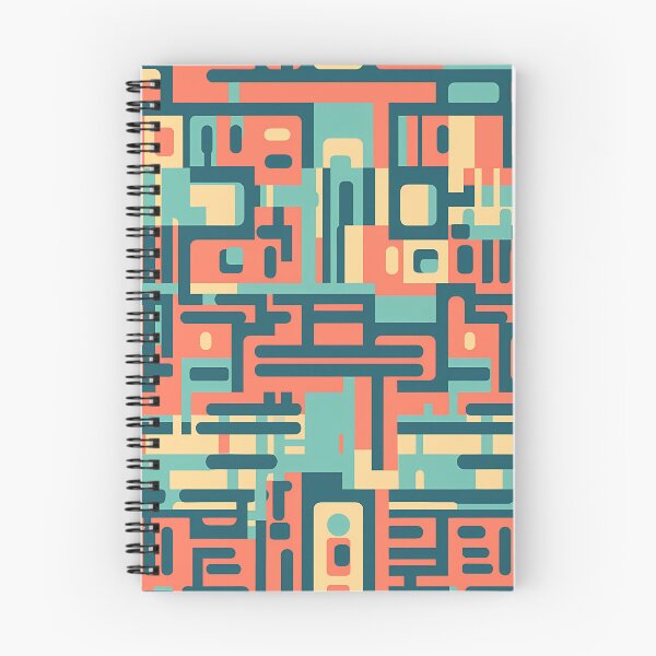 Item preview, Vibrant abstract perspective - Abstract Mindset Seamless Pattern designed and sold by nelloryn.