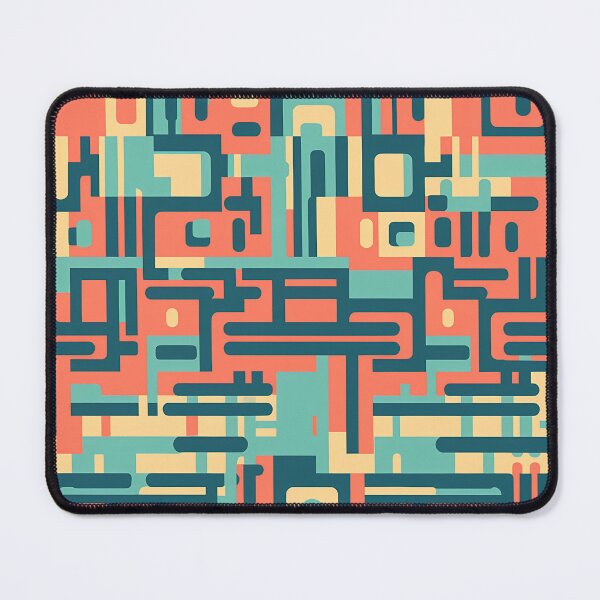Item preview, Vibrant abstract perspective - Abstract Mindset Seamless Pattern designed and sold by nelloryn.