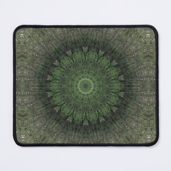 Item preview, Mossy Aged Wood Texture Kaleidoscope Pattern 11 designed and sold by Swabcraft.